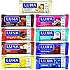 LUNA BAR - Gluten Free Snack Bars - 9-Flavor Variety Pack - 7-9g of protein - Non-GMO - Plant-Based Wholesome Snacking - On the Go Snacks 1.69 Ounce Snack Bars, 9 Count