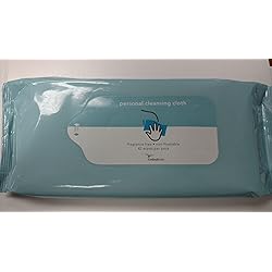 Wet Wipes - Personal Cleansing Cloth, Unscented, Non-Flushable 6 Packs of 42