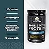 Protein Powder Made from Real Bone Broth by Ancient Nutrition, Vanilla, 20g Protein Per Serving, 40 Serving Tub, Gluten Free Hydrolyzed Collagen Peptides Supplement, Great in Protein Shakes