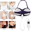 Electric Breast Massager Electric Breast Enhancement Instrument Massage Enhancer Bra for Breast Growth and Anti Sagging US Plug,LC-D Size