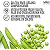 Naked Mass - Vanilla Vegan Weight Gainer - 8lb Bulk, GMO Free, Gluten Free, Soy Free & Dairy Free. No Artificial Ingredients – 1,230 Calories – 11 Servings