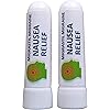 Migrastil Nausea Relief Inhaler Pack of 2 - Pocket Size Nausea Relief Aromatherapy Inhaler with Natural Essential Oils - Fast Acting Gentle Relief for Feelings of Sickness & Nausea - 100% Natural