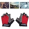 Outdoor Exercise Half Finger Gloves Breathable Keep Hands Dry Exercise Gloves,for Cycling,for WeightliftingL, Half-finger gloves