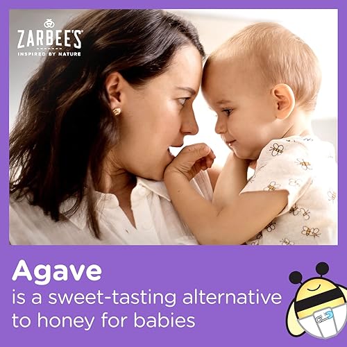 Zarbee's Naturals Baby Cough Syrup with Agave, Natural Grape Flavor, 2 Ounce