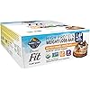 High Protein Bars for Weight Loss - Garden of Life Organic Fit Bar - Salted Caramel Chocolate 12 per carton - Burn Fat, Satisfy Hunger and Fight Cravings, Low Sugar Plant Protein Bar with Fiber