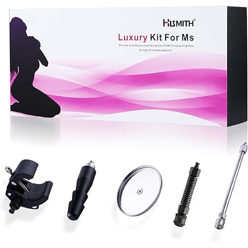 Hismith Luxury Adapters Kit for Ms - Function Expansion Set for Hismith Premium Sex Machine with KlicLok System