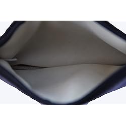 Soft Zipper Pouch - Case - Bag in Real Leather