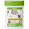 Quantum Health Buzz Away Extreme Towelettes - DEET-free Insect Repellent Wipes, Essential Oils - Pop Up Dispenser, Small Children and Up, 25 Count