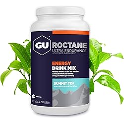 GU Energy Roctane Ultra Endurance Energy Drink Mix, 3.44-Pound Jar, Summit Tea