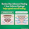 Bactine MAX Advanced Healing Scar Defense Hydrogel for First Aid Wound Care, 0.75oz