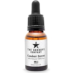Goodbye Canker Sores - Helpful for Mouth Ulcer Treatment | Effective Essential Oil Serum for Canker Sore Relief | Apply Directly to Heal Blisters in The Mouth