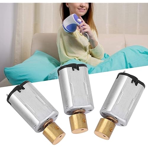 3Pcs High Quality Brass Eccentric Wheel Vibration Motor 1.536 V Electric Motor for Beauty Instrument and Massagers 1000rpm