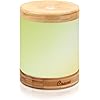 Crane Aroma Therapy Diffuser, 3 Ounce Tank, Use with Essential Oils, Color Changing Light, Real Bamboo Top & Base, Auto Shutoff