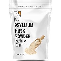 It's Just - Psyllium Husk Powder, Non-GMO, Dietary Fiber, Keto Baking 10oz