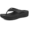 Women's Platform Flip Flop with Arch Support, Orthotic Flip Flops for Women, Plantar Fasciitis Sandals for Flat Feet, Comfort Thong Style Sandals by ERGOfoot