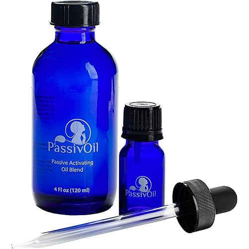 NaturalSlim PassivOil Drops – High Purity Aromatherapy Oils for Sleep | Fragrance Oil Blend of Lavender Oil, Coconut Oil & Frankincense Essential Oil | Best Relaxation Gifts for Women & Men - 4 oz