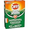 OFF! Deep Woods Mosquito and Insect Repellent Wipes, Long Lasting, 12 Individually Wrapped Wipes 2