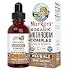 USDA Organic Mushroom Complex by MaryRuth's | Herbal Liquid Drops | Immune Support, Cognitive Function, Stress Relief, Overall Wellness | Non-GMO, Vegan, Alcohol Free Tincture | 1 oz, 30 Servings