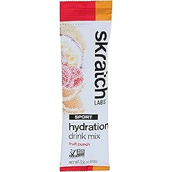 SKRATCH LABS Fruit Punch Hydration Drink Mix, 0.8 OZ