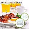 NaturalSlim Metabolic Whey Protein Powder Strawberry – Low Carb, Meal Replacement Shake w Vitamins, Minerals & Amino Acid L-Glutamine | Great Taste And Very Filling Protein Shake, 10 Servings, 17.6oz