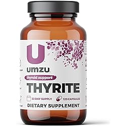 UMZU Thyrite | Advanced Thyroid Supplement to Support Healthy Thyroid Function with Magnesium, Ashwagandha, Zinc, Copper, Iodine & Selenium | 30 Servings
