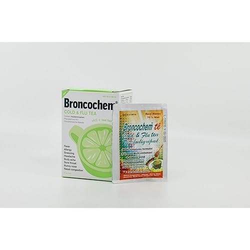 Broncochem Cold and Flu Tea 6 Packets