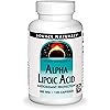 Source Naturals Alpha Lipoic Acid 300 mg Supports Healthy Sugar Metabolism, Liver Function & Energy Generation - 120 Capsules