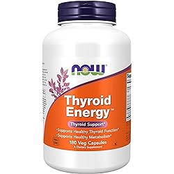 Now Foods: Thyroid Energy, 180 Vcaps Pack of 2