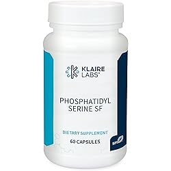 Klaire Labs Phosphatidyl Serine sf - Phosphatidylserine from Sunflower Lecithin 60 Capsules