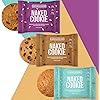 Naked Protein Cookies - Chocolate Chip Protein Cookies Made with Grass-Fed Whey - Gluten Free Cookies - Soy Free, No GMOs, No Artificial Sweeteners - 12 Pack