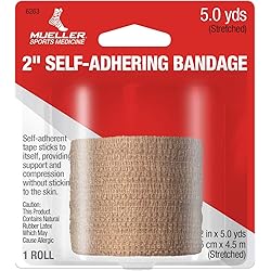 Mueller Self-adhering Bandage 2 Inch x 5 Yards