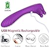 Clitoral Vibrator with Trio of Fondling Nubs - BOMBEX John, G Spot Vibrator with Innovative Gyrating Clitorals Stimulator, 9 Pleasure Modes, Rechargeable Adult Sex Toys for Women or Couples