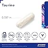 Pure Encapsulations Taurine 500 mg | Amino Acid Supplement for Liver, Eye Health, Antioxidants, Heart, Brain, and Muscles | 60 Capsules