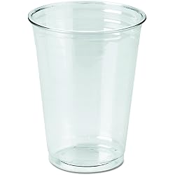 Dixie Crystal Clear Plastic Cups, 10 oz - 25 cups Pack of 20