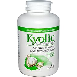 Kyolic Aged Garlic Extract Cardiovascular Original Formula 100, 300 Capsules