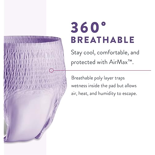 Prevail Per-Fit Underwear for Women Large