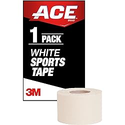 ACE-544991 Brand Sports Tape, 1.5 in. x 10 yds., White, 1 count