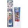 BCE Trends Paw Patrol Electric Toothbrush and Fluoride Toothpaste Set for Kids Rubble
