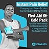 ICEWRAPS 4”x7” Instant Ice Packs for Injuries - 50 Count Bulk Emergency Single Use Disposable Ice Cold Compress for Pain Relief, Sports Kits, First Aid, Travel & Outdoor