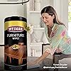 Weiman Wood Cleaner and Polish Wipes - Clean, Polish & Protect Wood Furniture, 30 Count