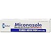 Globe Miconazole Nitrate 2% Antifungal Cream, Cures Most Athletes Foot, Jock Itch, Ringworm. 1 OZ Tube