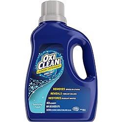 OxiClean High Def Sparkling Fresh Liquid Laundry Detergent, 60 oz
