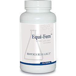 Biotics Research Equi Fem Multi Vitamin Mineral Supplement for Women. High Dose Multi for Pre-Menstrual Support. Black Cohosh. Dong Quai. Digestive Enzyme Support 252