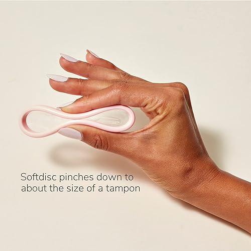 Softdisc Menstrual Discs | Disposable Period Discs | Tampon, Pad, and Cup Alternative | Capacity of 5 Super Tampons | HSA or FSA Eligible | 14 Count