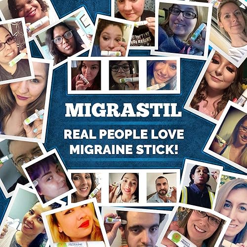 Migraine Stick & Migrastil Migraine Relief Capsules Bundle