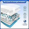 MILDPLUS Disposable Bed Pads 36'' X 36'' Heavy Duty Underpads Extra Large Incontinence Pads for Unisex Adult, Senior, Kids and Pet 30 Count