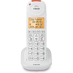 VTech SN5107 Amplified Accessory Handset with Big Buttons & Large Display For SN5127 & SN5147 Senior Phone Systems, Multi