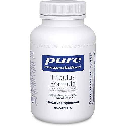 Pure Encapsulations - Tribulus Formula - Hypoallergenic Supplement to Support Testosterone Balance - 90 Capsules