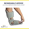 Brace Direct Padded Night Splint 90 Degree Immobilizing Stretching Sleeping Boot - Recovery for Plantar Fasciitis, Drop Foot, Achilles Inflammation, Heel Spurs and more