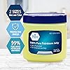 MED PRIDE Pure White Petroleum Jelly Tub 13 OZ - Effective Skin Protectant For Dry Skin, Rashes, Minor Burns & Wounds- Powerful Moisturizer For Chapped Lips, Dry Hands, Chaffed Skin & Diaper Rash